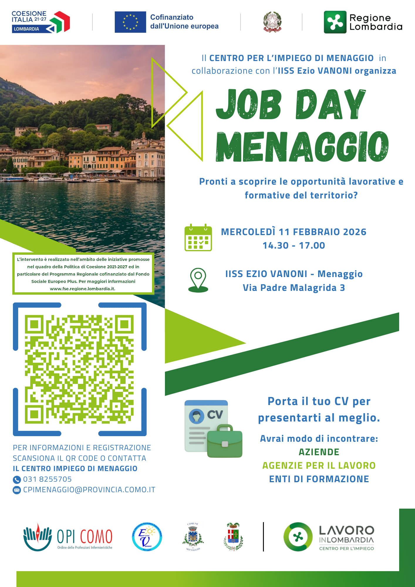 Immagine relativa a: Job Day Menaggio